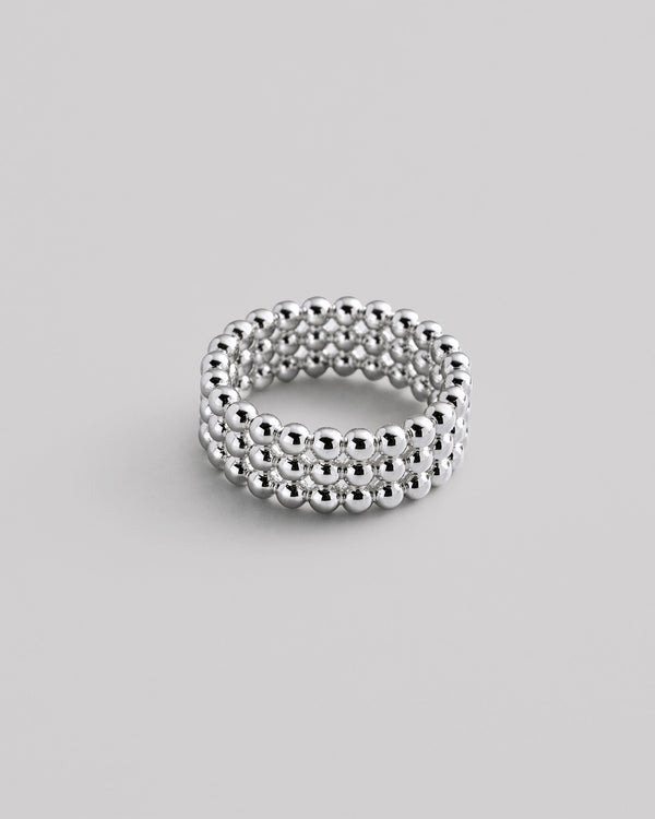 Bague en argent BULLE