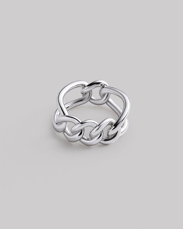 Bague en argent WEAVE