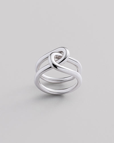 Anello in argento MERGE