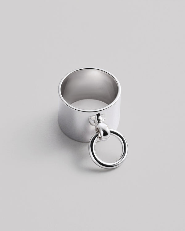 Bague en argent BDSM