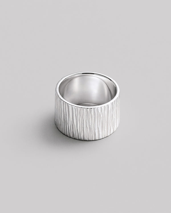 Bague en argent TEXTURE