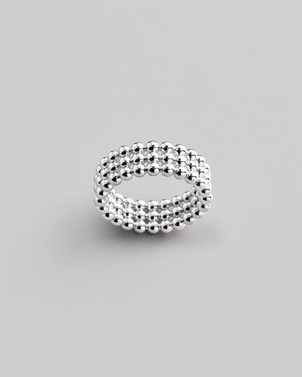 Bague en argent BULLE