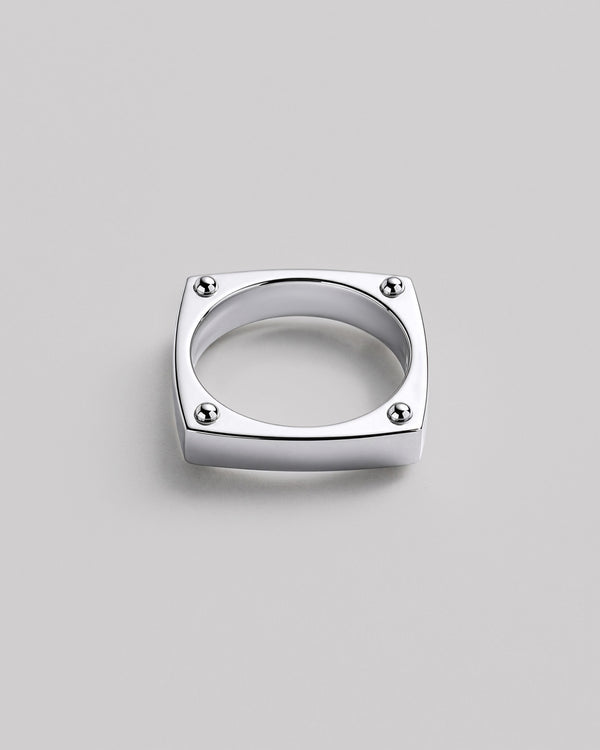 Bague en argent STATIQUE