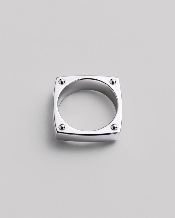 Bague en argent STATIQUE
