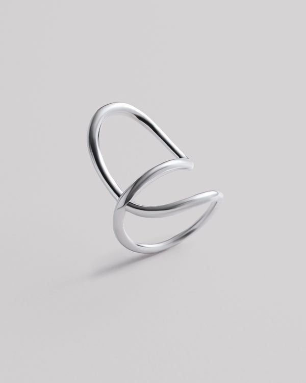 Bague en argent CONTOUR