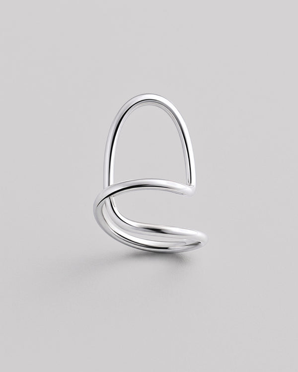 Bague en argent CONTOUR