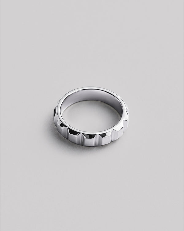 Bague en argent STEP