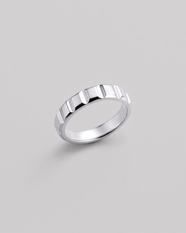 Bague en argent STEP