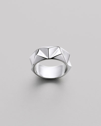 Bague en argent PYRAMIDE