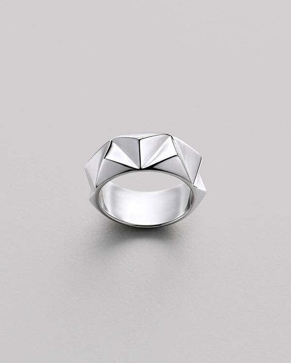 Bague en argent PYRAMIDE