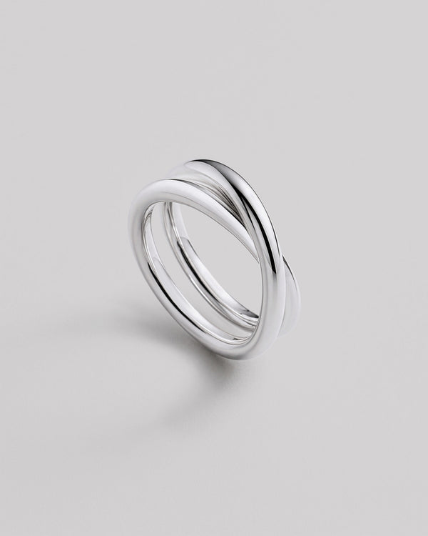 Bague en argent FUSION