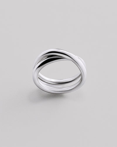 Anello in argento FUSIONE