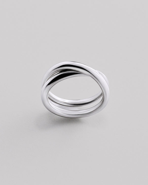 Bague en argent FUSION
