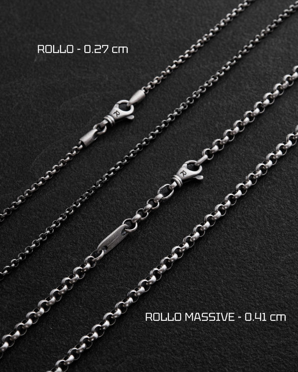 Silver chain - splot ROLLO