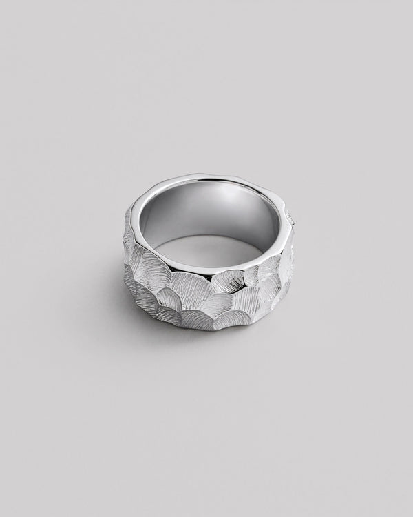 Bague en argent CRATÈRES