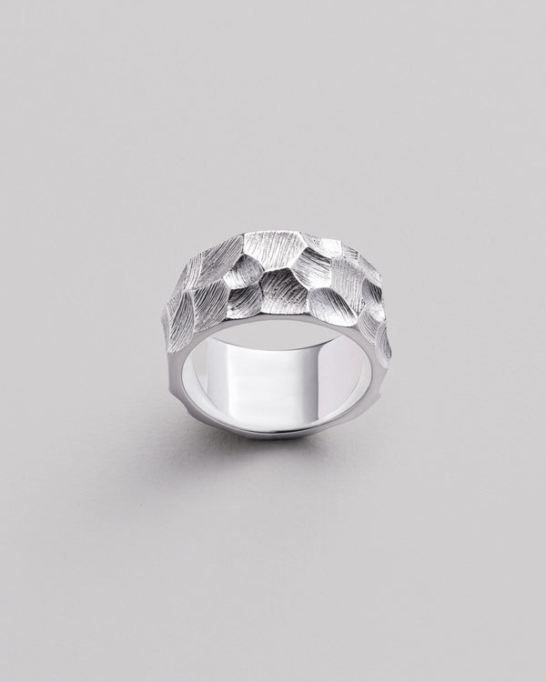 Bague en argent CRATÈRES