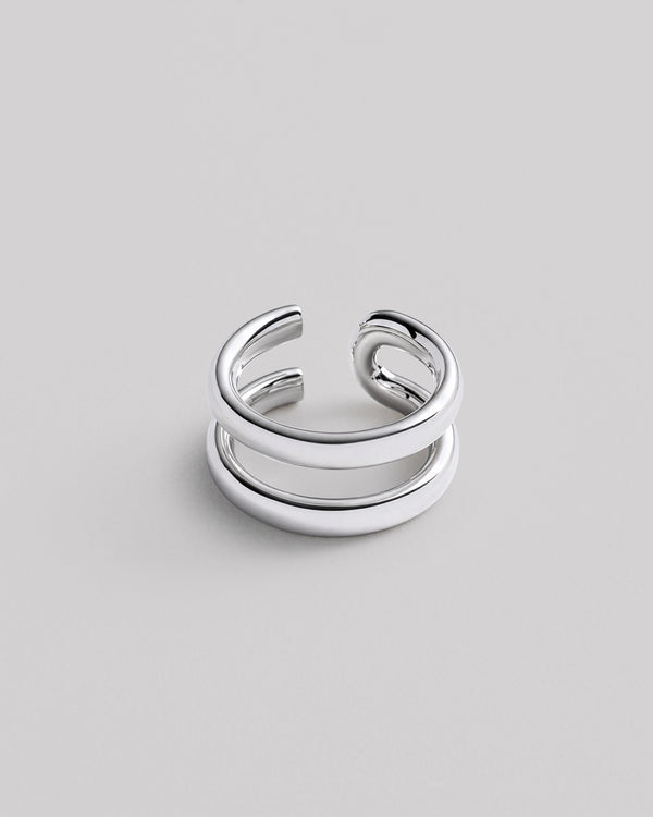 Bague en argent TORSADE