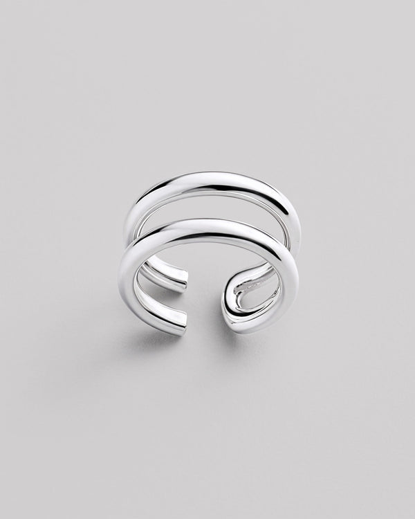 Bague en argent TORSADE