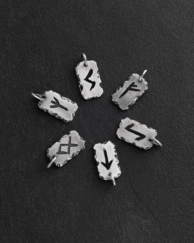 Ciondolo in argento AMULETO DELLE RUNE - SOWILO