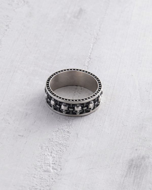 Anello in argento MEMENTO MORI