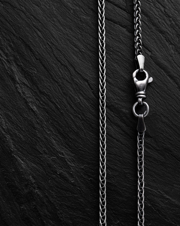 Chaîne en argent - tissage SPIGA