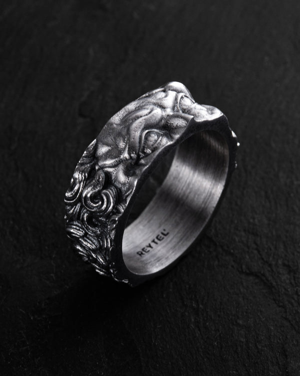 Silver ring MOSES