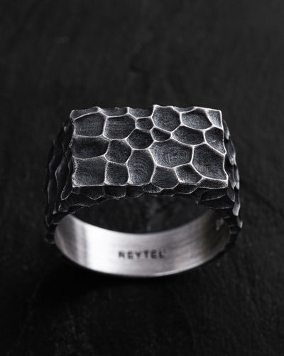 Anello in argento KRATER