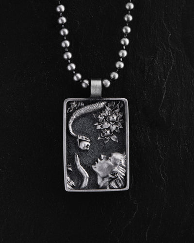 Silver pendant TEMPTATIO