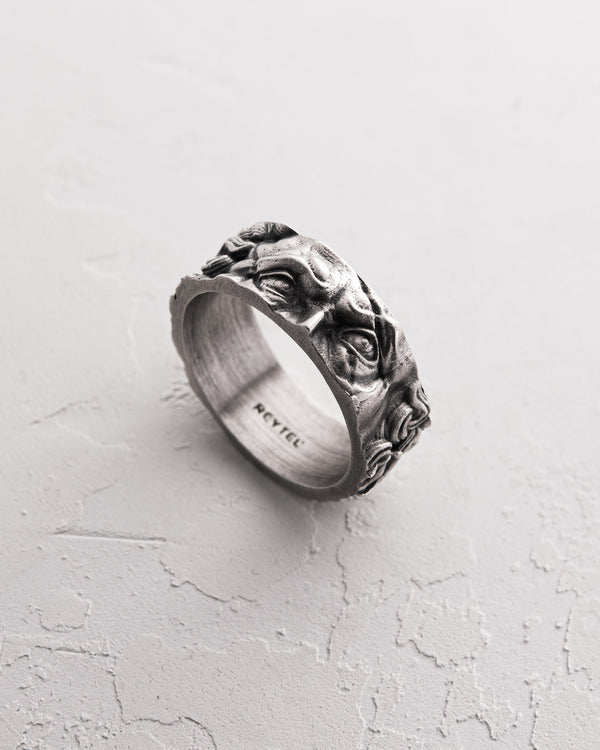 Silver ring MOSES