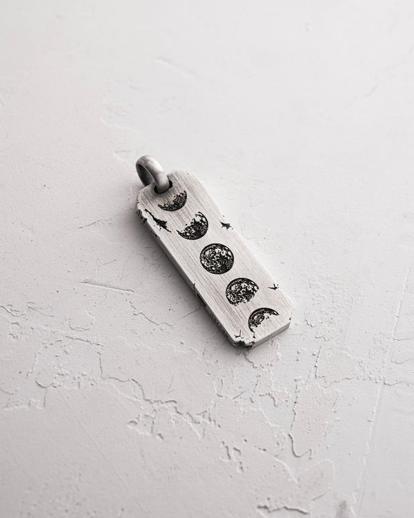 Pendentif en argent PHASE DE LUNE