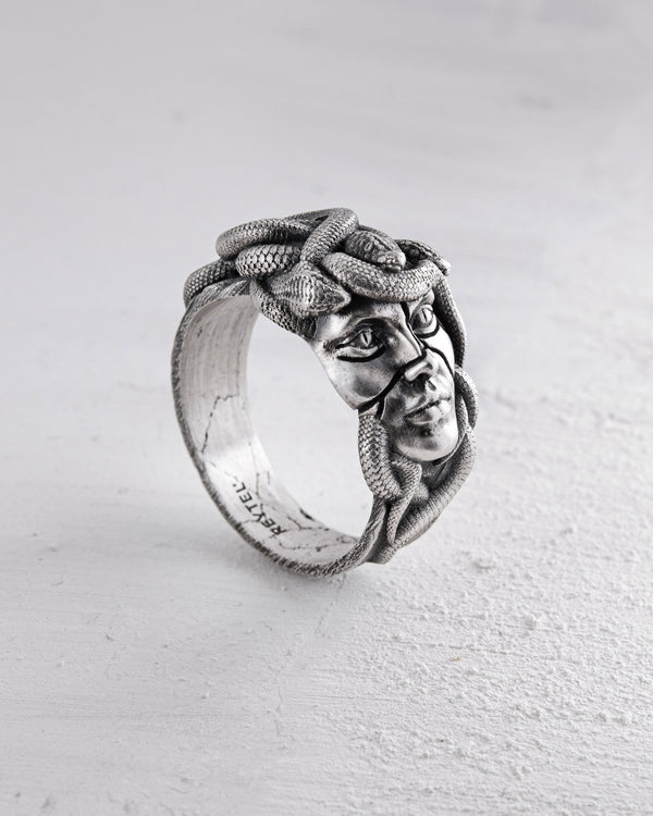 Silberring PATRONA MEDUSA
