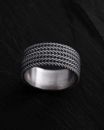 Anello in argento VEGER