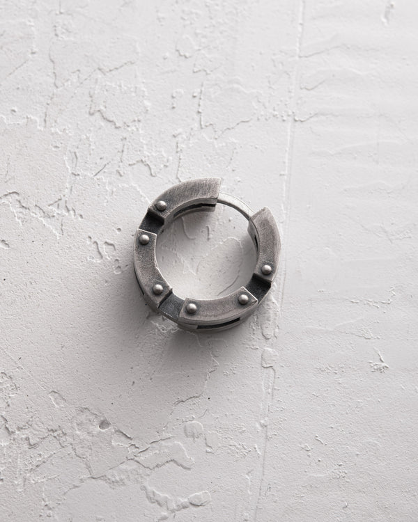 Silver single - earring SONRAI