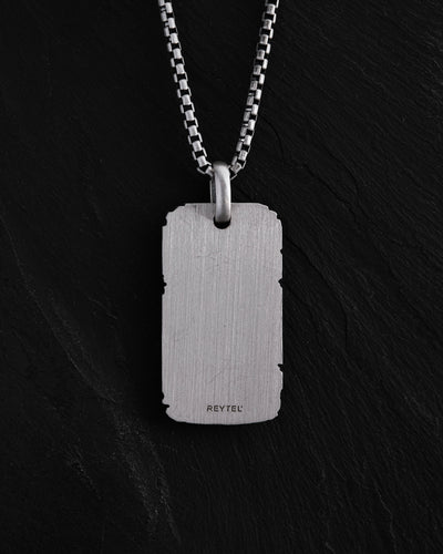 Silver pendant BOXE OMBRA