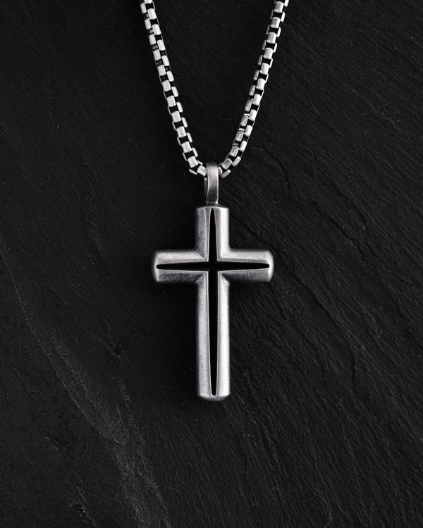 Silberkreuz LUMEN FIDEI