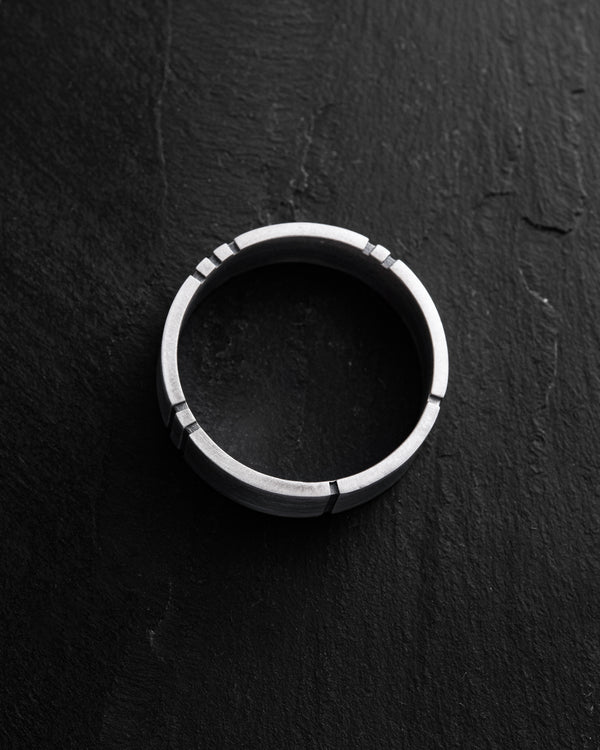 Silver ring EINFALDUR