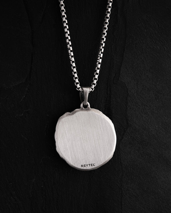 Silver pendan SUN MOON and STARS