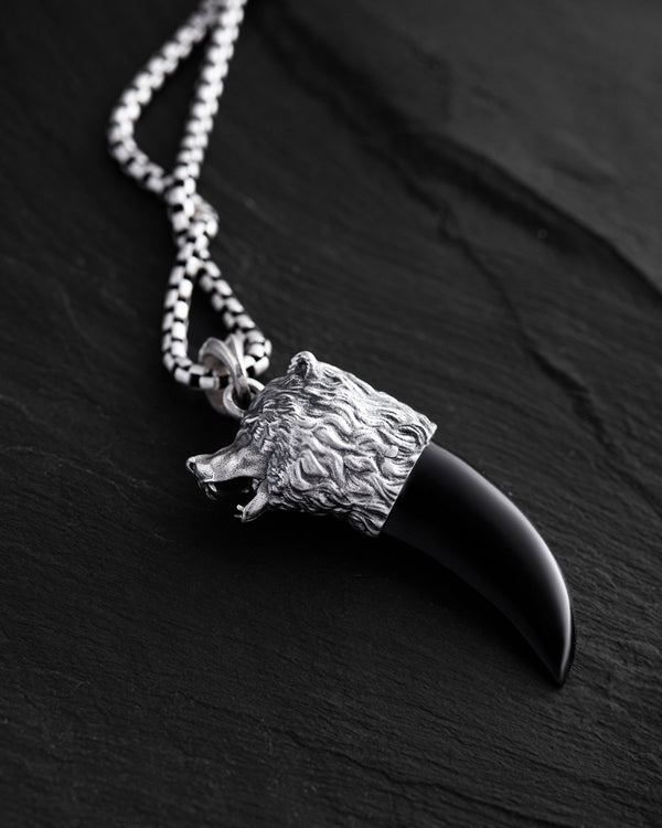 Stříbrný přívěsek BEAR CLAW