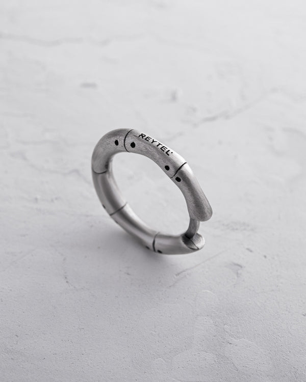 Boucle d'oreille simple en argent TRIN