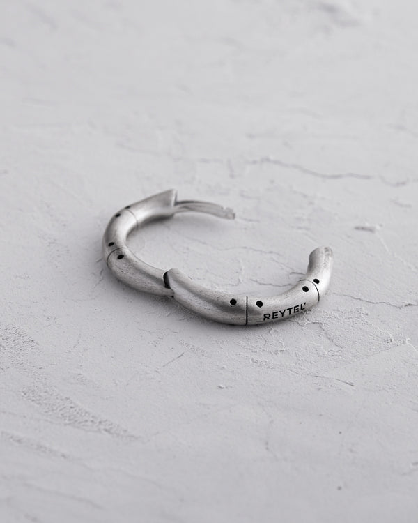 Boucle d'oreille simple en argent TRIN