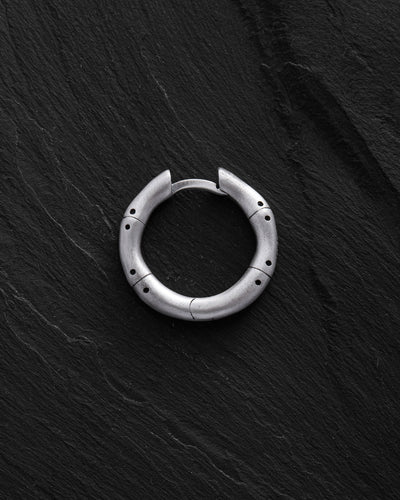 Orecchino singolo in argento TRIN
