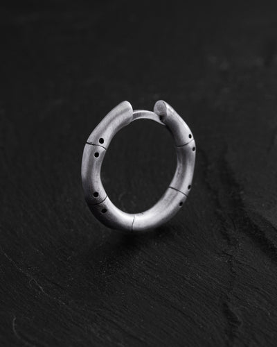 Orecchino singolo in argento TRIN