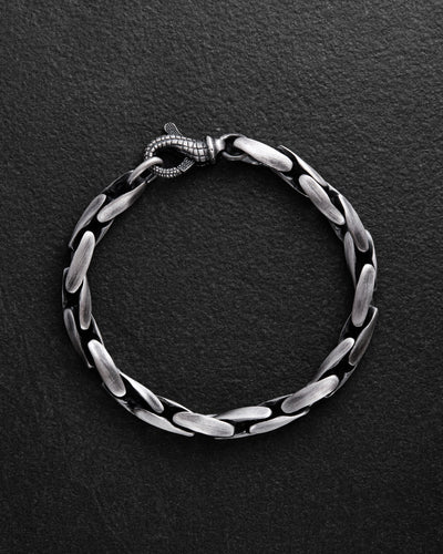 Silver bracelet TURBEN