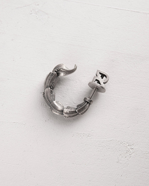 Boucle d'oreille unique en argent SCORPION