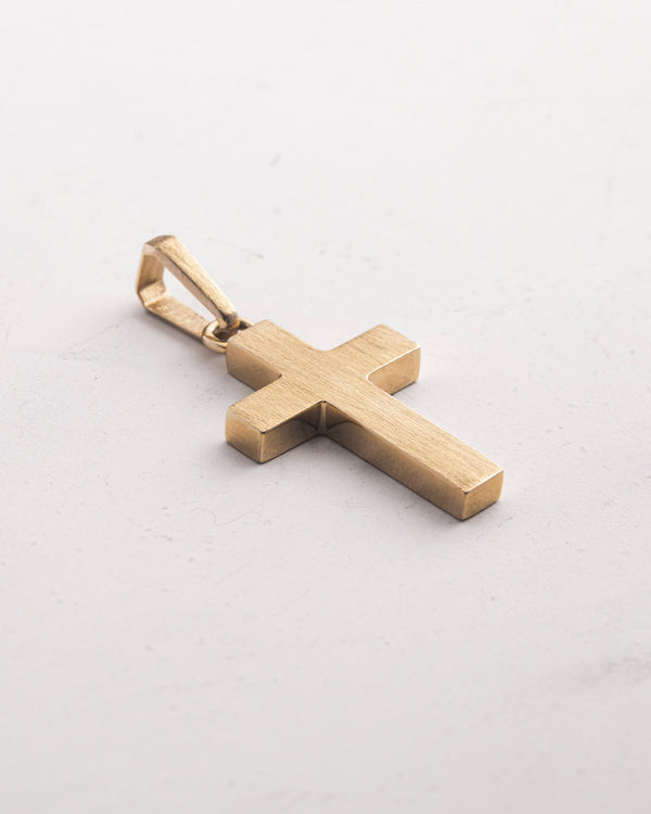 Croix HELIGHET Or jaune 14 carats