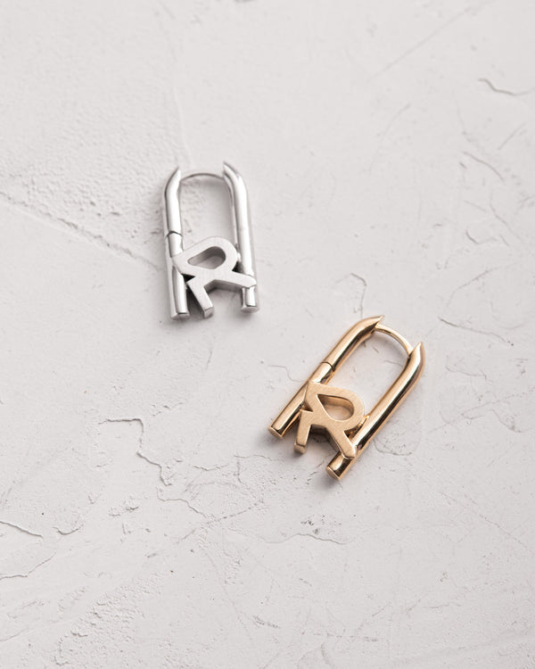 Orecchino singolo REYTEL (oro bianco 14k)