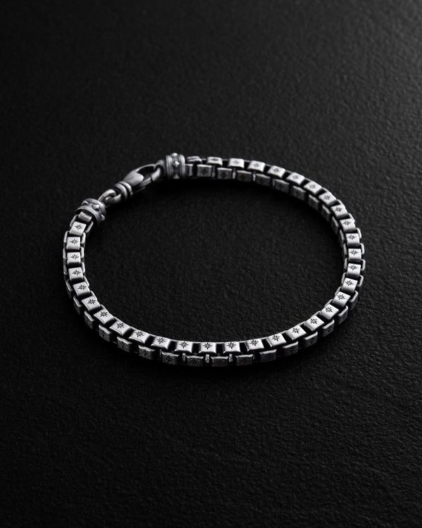 Silver bracelet POLAR STAR