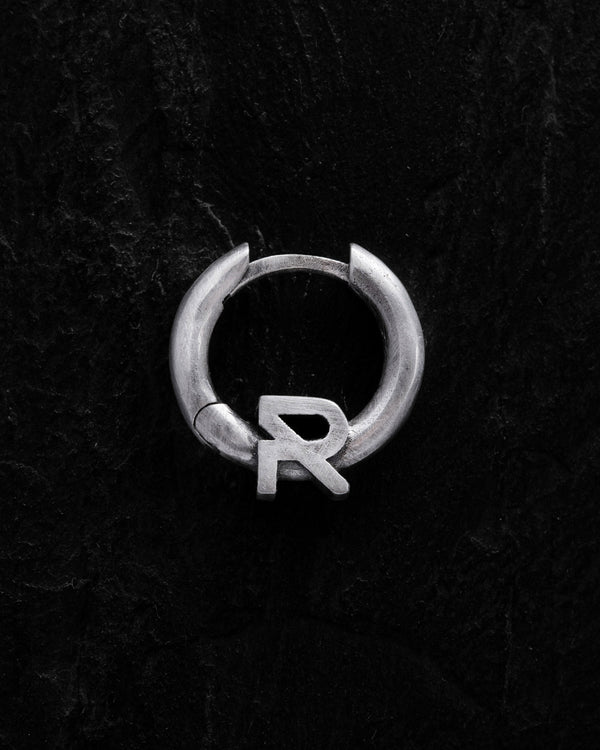 Boucle d'oreille unique en argent REYTEL