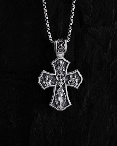 Silver cross FOUR WAY CROSS MEDALS