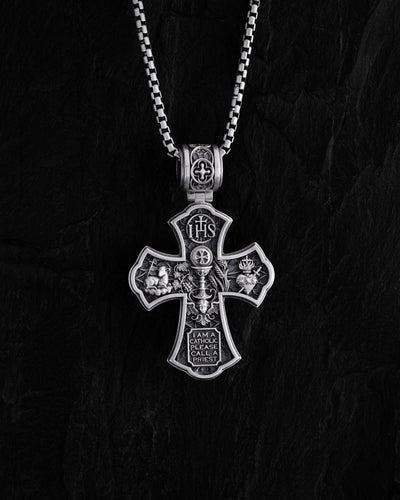 Silver cross FOUR WAY CROSS MEDALS